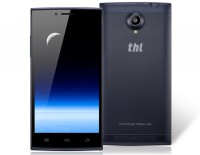 THL T6S 5.0 "Smartphone 3G con capacitiva IPS pantalla táctil de 854x480 Android 4.4 MTK6582M Quad-core a 1,3 GHz 1 GB de RAM y 8 GB de ROM 3G phablet Soporte Solo Punto + Gesto táctil (Negro)